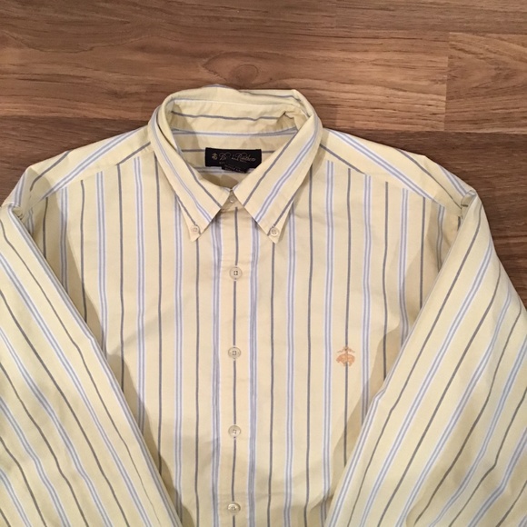 Brooks Brothers L/S Dress Shirt Size L - Picture 4 of 6